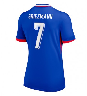 Frankrig Antoine Griezmann #7 Replika Hjemmebanetrøje Dame EM 2024 Kortærmet